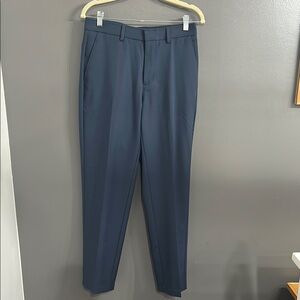 Haggar Super Flex Men's Dark Blue Dress Pants